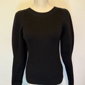 COS Classic Black Ribbed Sweater